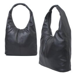 Torebka skórzana Prosta Duża wygodna Pojemna i Lekka torba piękna skóra