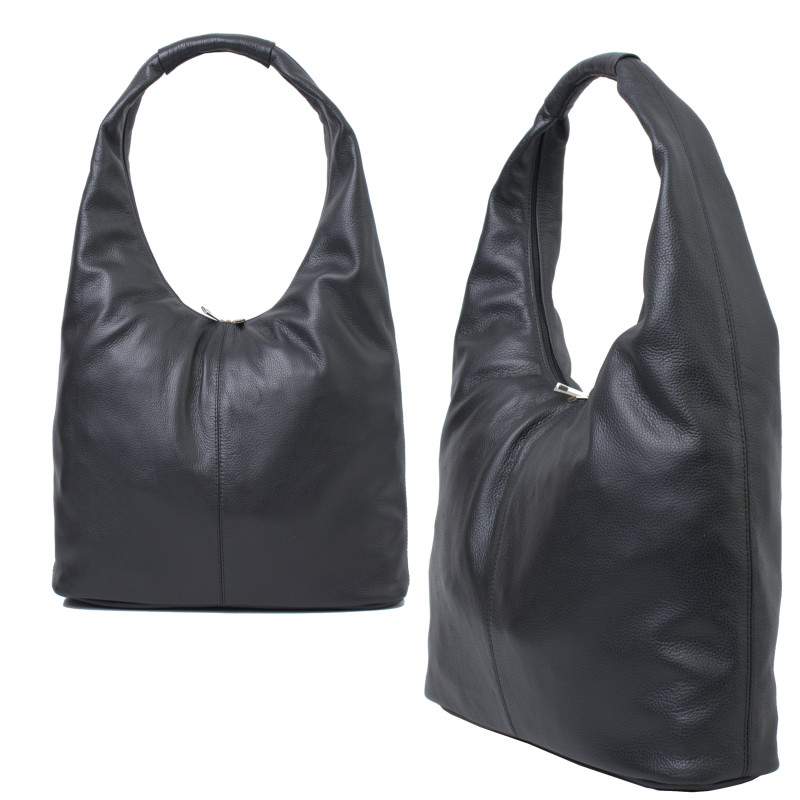 Torebka skórzana Prosta Duża wygodna Pojemna i Lekka torba piękna skóra